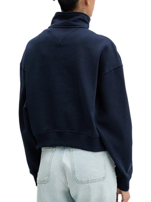 Sweatshirt Tommy Hilfiger para Mulher Bxy Azul-Marinho - Kiabi Sweatshirt Tommy Hilfiger para Mulher Bxy Azul-Marinho - Kiabi
