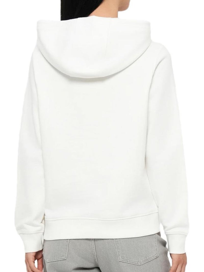 Sweatshirt Tommy Hilfiger para Mulher com Logótipo, Cor Cru Ecru - Kiabi
