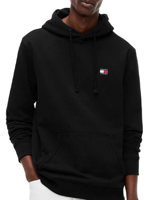 Sweatshirt tommy hilfiger preto para homem com emblema - Kiabi Sweatshirt tommy hilfiger preto para homem com emblema - Kiabi
