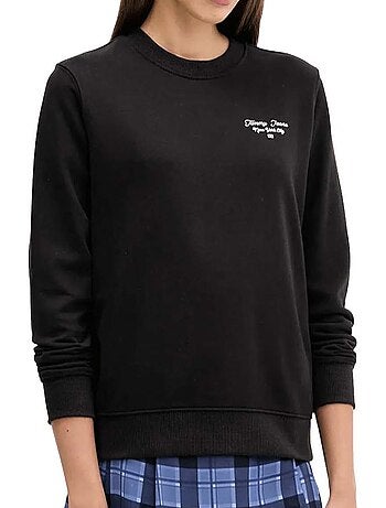 Sweatshirt Branco Tommy Hilfiger para Mulher 21960