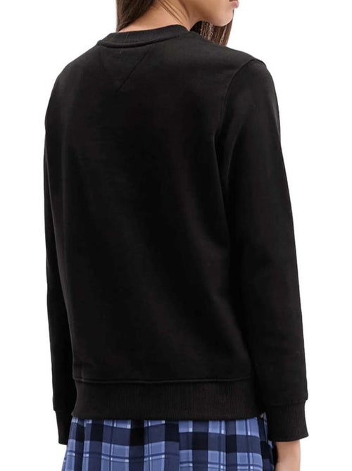 Sweatshirt Tommy Hilfiger Preto para Mulher 21960 - Kiabi Sweatshirt Tommy Hilfiger Preto para Mulher 21960 - Kiabi