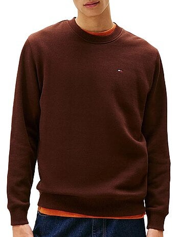 Sweatshirt Verde Masculina Tommy Hilfiger Reg Flag Crews