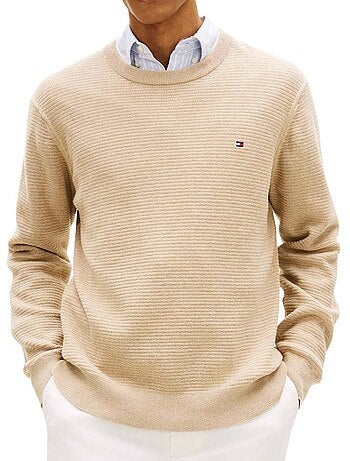 Camisola de malha tommy hilfiger seasonal para homem