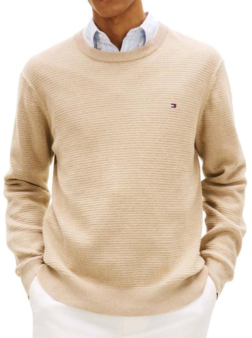 Sweatshirt tommy hilfiger taupe de homem - Kiabi Sweatshirt tommy hilfiger taupe de homem - Kiabi