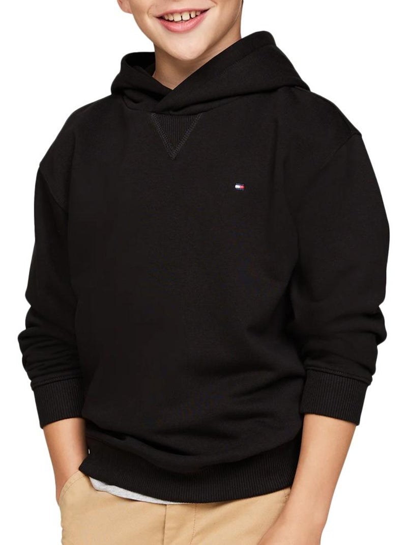 Sweatshirt Tommy Hilfiger Timeless Preto para Rapaz Preto - Kiabi