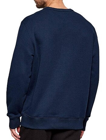 Sweatshirt tommy hilfiger tjm reg badge para homem azul marinho