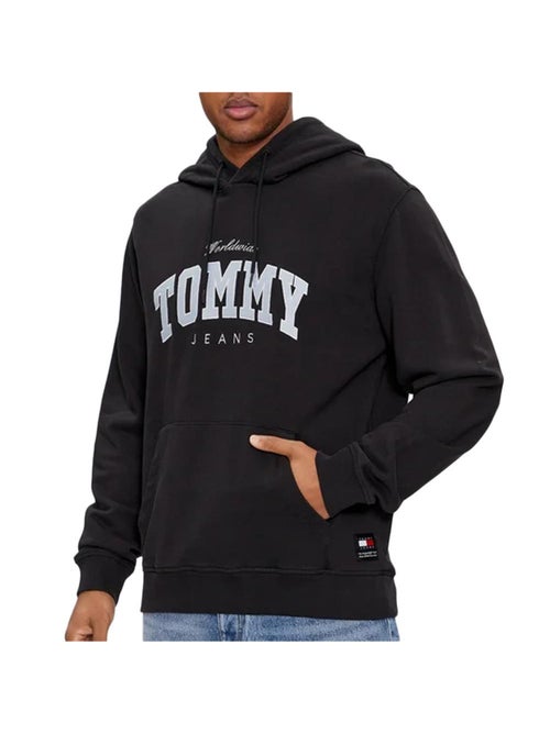 Sweatshirt tommy hilfiger varsity preto para homem - Kiabi Sweatshirt tommy hilfiger varsity preto para homem - Kiabi