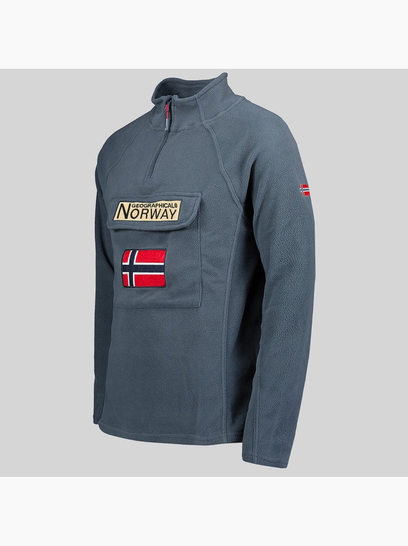 Sweatshirt tymclass hz – geographical norway Azul-petróleo - Kiabi