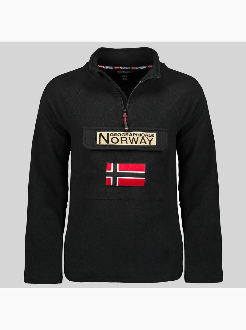 Sweatshirt tymclass hz – geographical norway Preto - Kiabi