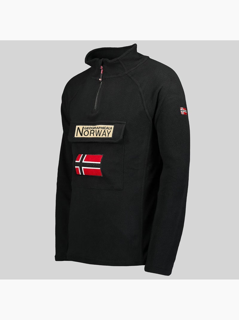 Sweatshirt tymclass hz – geographical norway Preto - Kiabi
