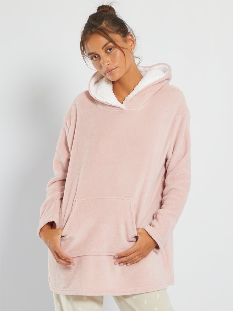 Sweatshirt ultra suave de malha peluche VIOLETA - Kiabi