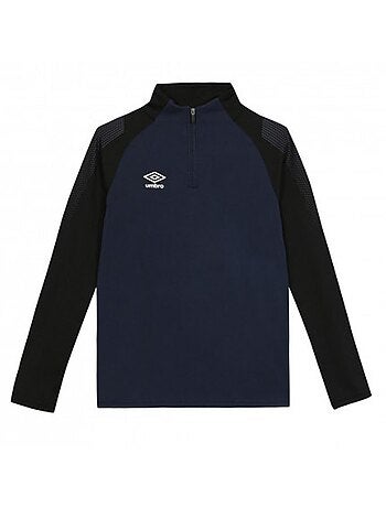Sweatshirt Umbro Chal para Rapaz - Preto/Azul Marinho