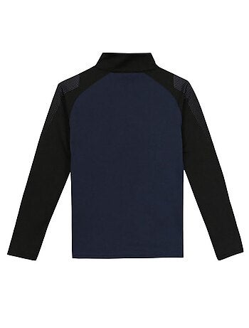 Sweatshirt Umbro Chal para Rapaz - Preto/Azul Marinho