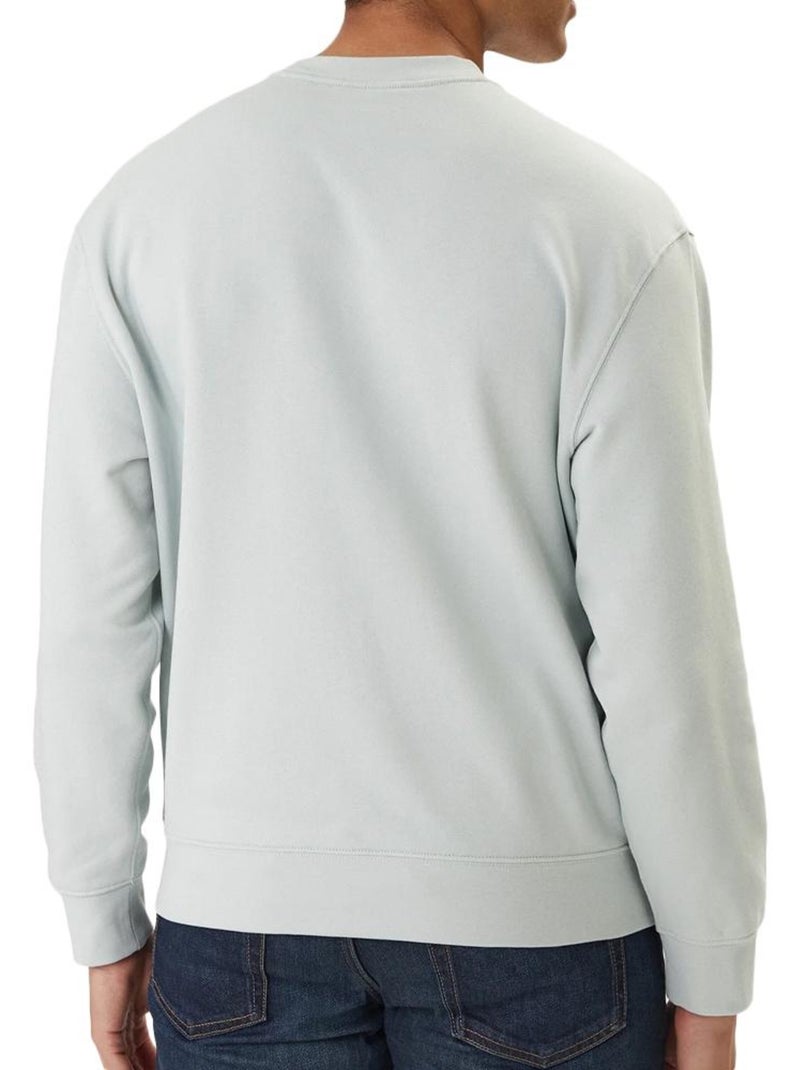 Sweatshirt verde masculino calvin klein 350terry monogram Verde - Kiabi