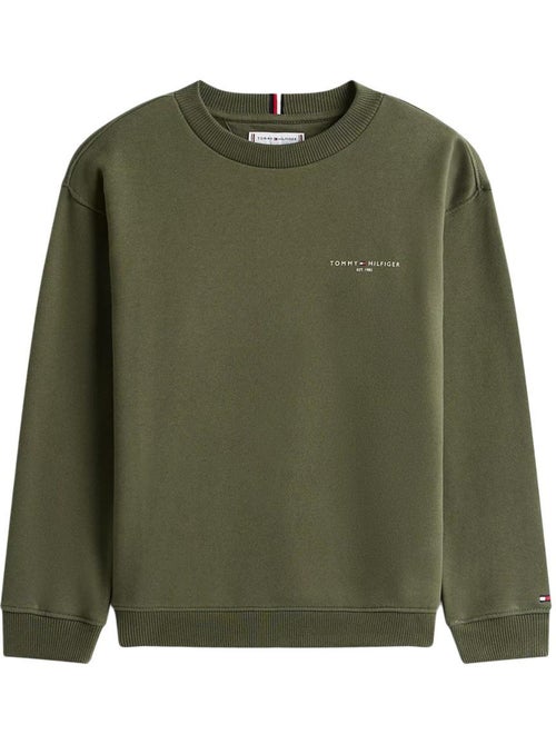 Sweatshirt Verde Tommy Hilfiger para Menino Mini Corp - Kiabi Sweatshirt Verde Tommy Hilfiger para Menino Mini Corp - Kiabi