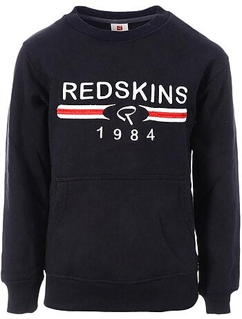 Sweatshirt vermelho marinho para menino redskins 4043