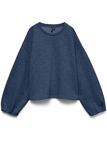 Sweatshirt Vero Moda Dolly para Mulher em Azul-Marinho