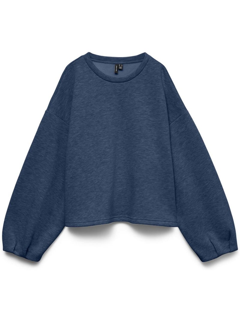 Sweatshirt Vero Moda Dolly para Mulher em Azul-Marinho Azul - Kiabi