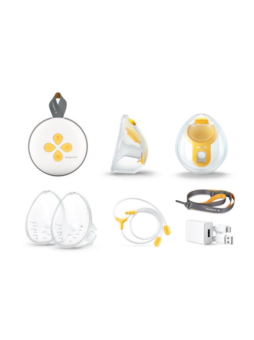 Swing maxi™ - bomba de leite elétrica dupla mãos-livres - compacta, mãos-livres, leve, ultra - Kiabi Swing maxi™ - bomba de leite elétrica dupla mãos-livres - compacta, mãos-livres, leve, ultra - Kiabi