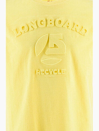 T-shirt - amarelo - longboard