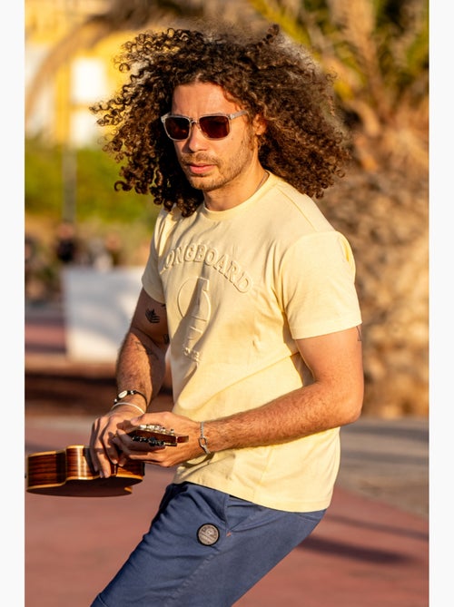 T-shirt - amarelo - longboard - Kiabi T-shirt - amarelo - longboard - Kiabi