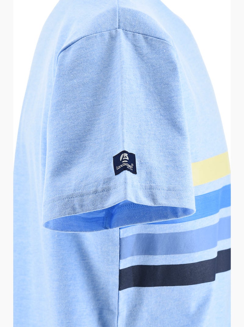 T-shirt - azul - longboard Azul - Kiabi