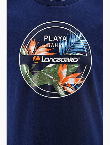 T-shirt - azul-marinho - longboard
