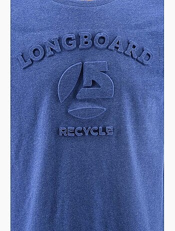 T-shirt - azul-marinho - longboard