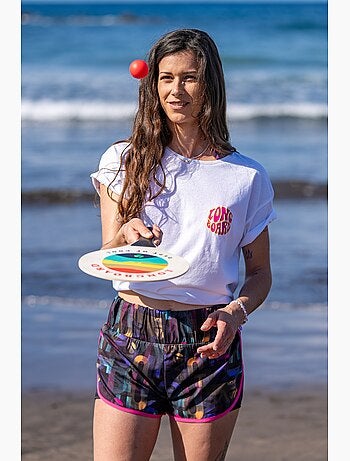 T-shirt - branco - longboard