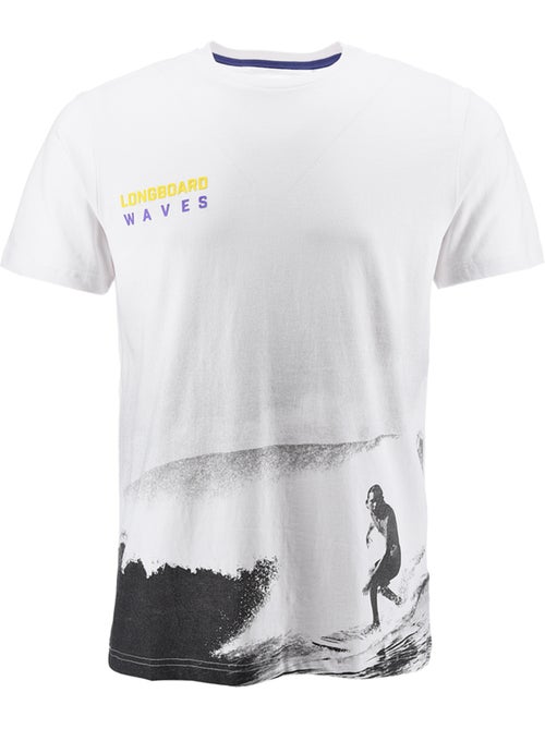 T-shirt - branco - longboard - Kiabi T-shirt - branco - longboard - Kiabi