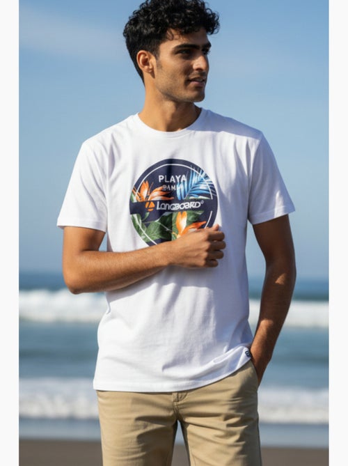 T-shirt - branco - longboard - Kiabi T-shirt - branco - longboard - Kiabi
