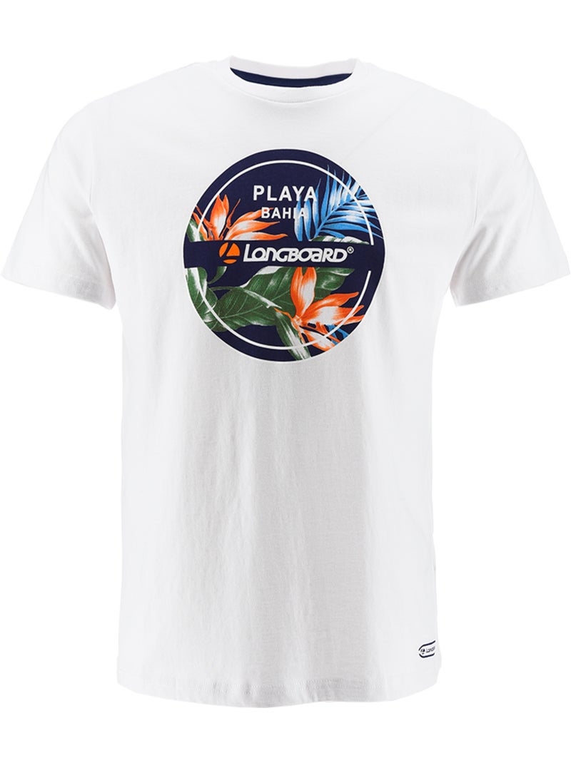 T-shirt - branco - longboard Branco - Kiabi