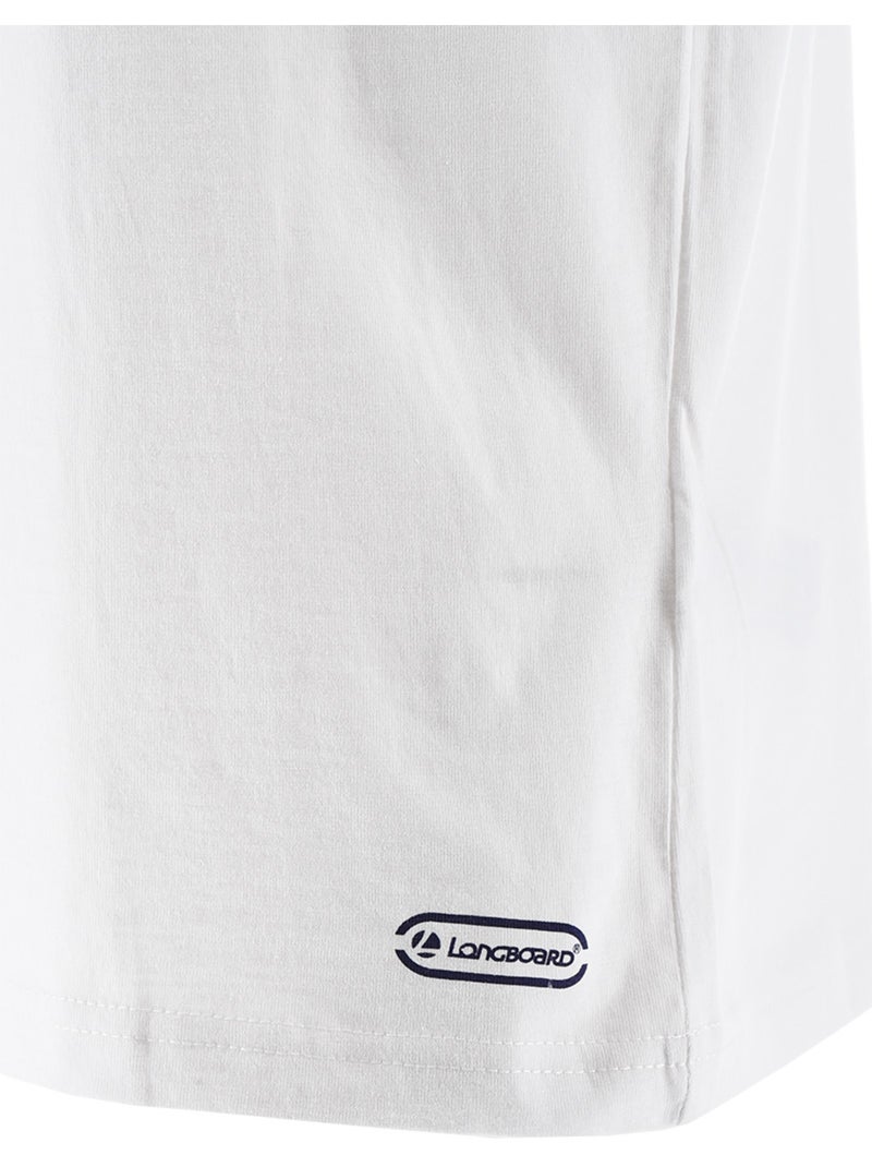 T-shirt - branco - longboard Branco - Kiabi