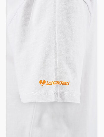 T-shirt - branco - longboard