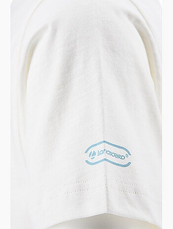 T-shirt - branco - longboard