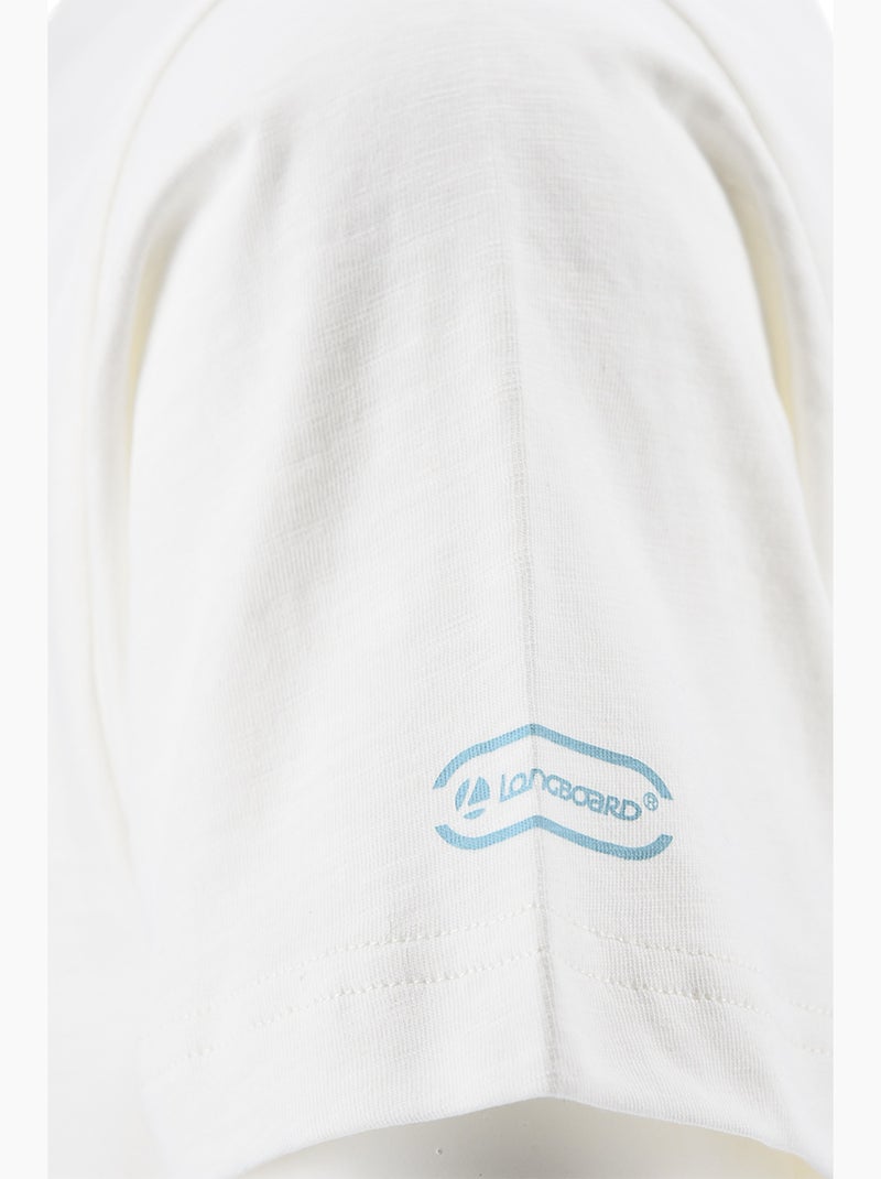 T-shirt - branco - longboard Branco - Kiabi