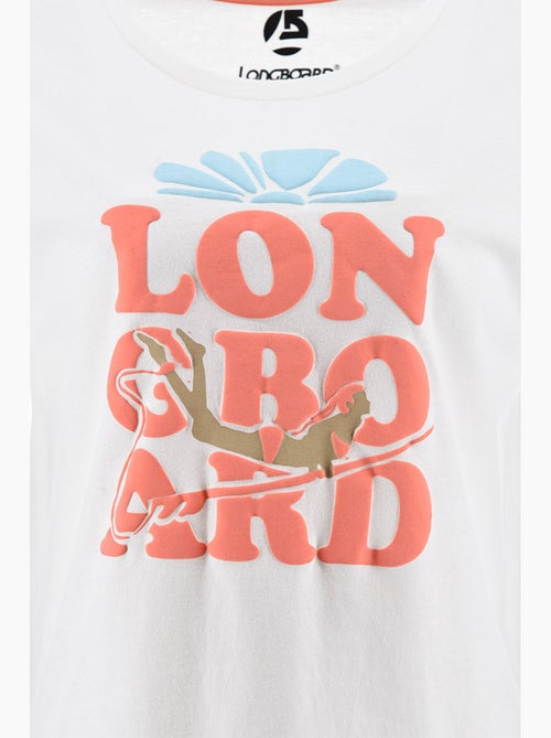 T-shirt - branco - longboard - Kiabi T-shirt - branco - longboard - Kiabi