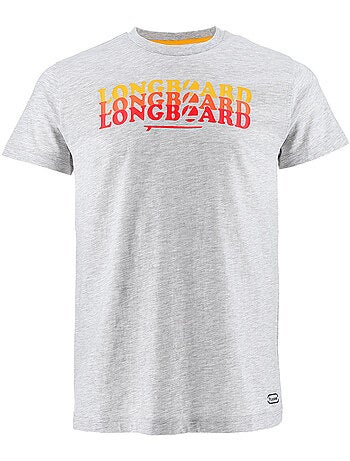 T-shirt - cinzento - longboard