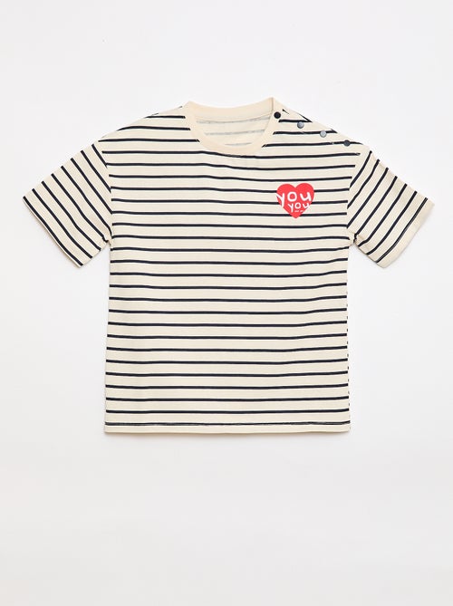 T-shirt - Coleção fácil de vestir - Kiabi