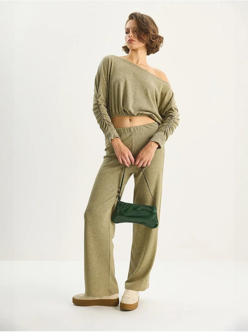 T-shirt - conjunto de duas peças com calças lucci Verde escuro - Kiabi