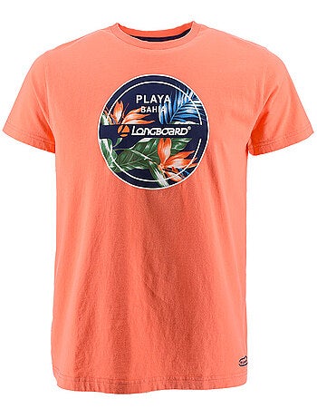 T-shirt - coral - longboard