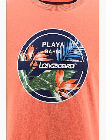 T-shirt - coral - longboard
