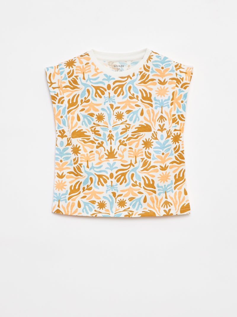 T-shirt  - Grafik Edition BRANCO - Kiabi