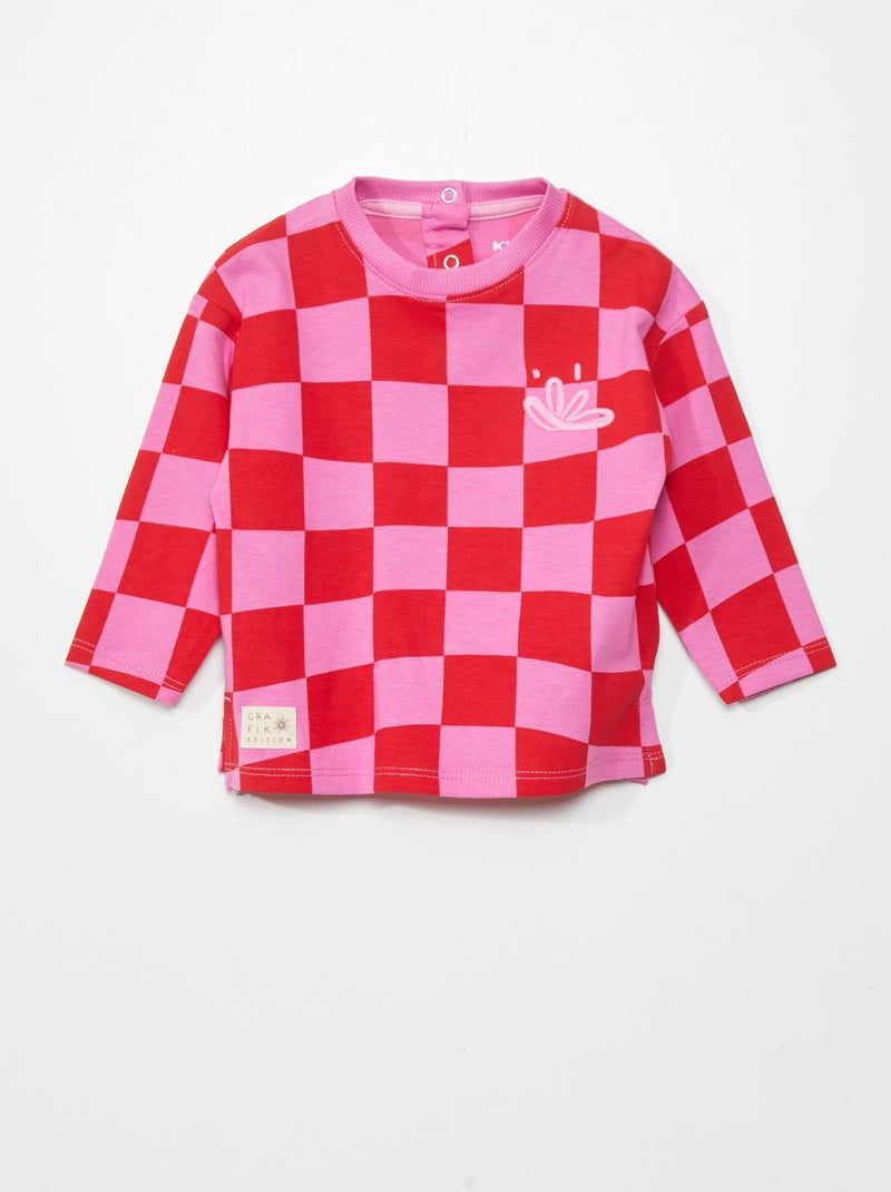 T-shirt - Grafik Edition ROSA - Kiabi