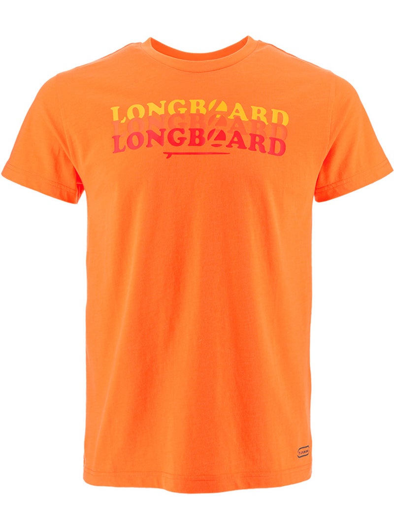 T-shirt - laranja - longboard Laranja - Kiabi