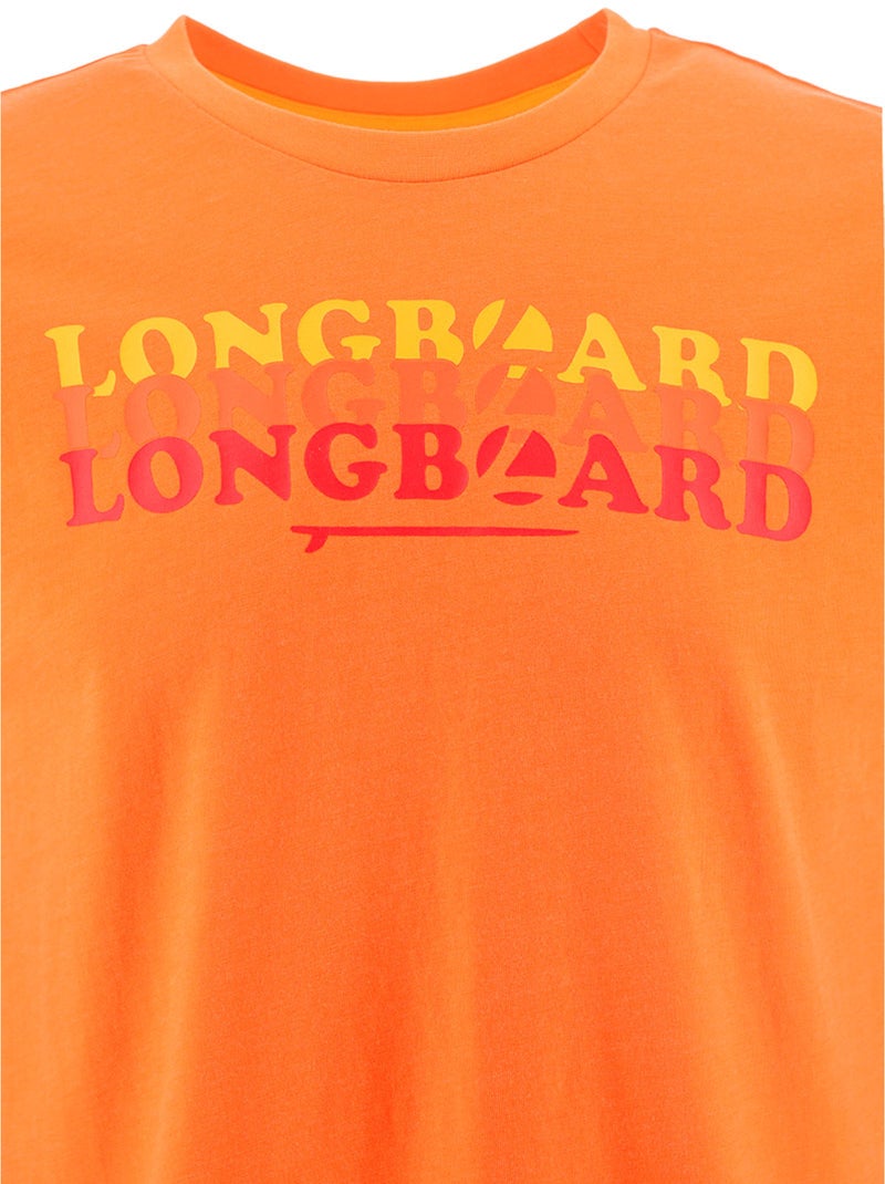 T-shirt - laranja - longboard Laranja - Kiabi