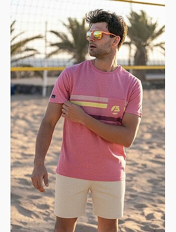 T-shirt - rosa - longboard