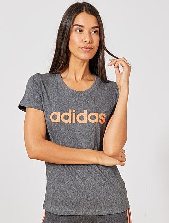 T-shirt 100% algodão 'Adidas' - Kiabi