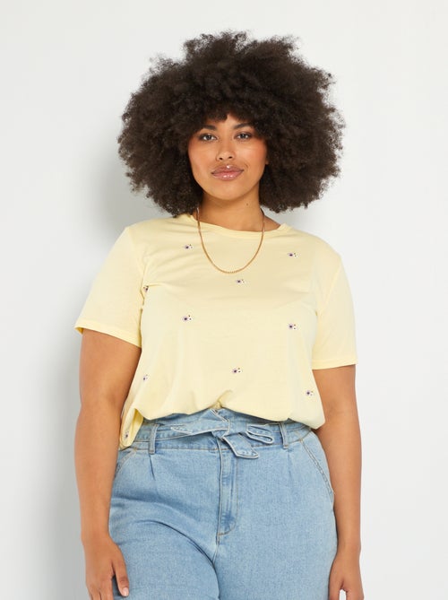 T-shirt 100% algodão - Kiabi