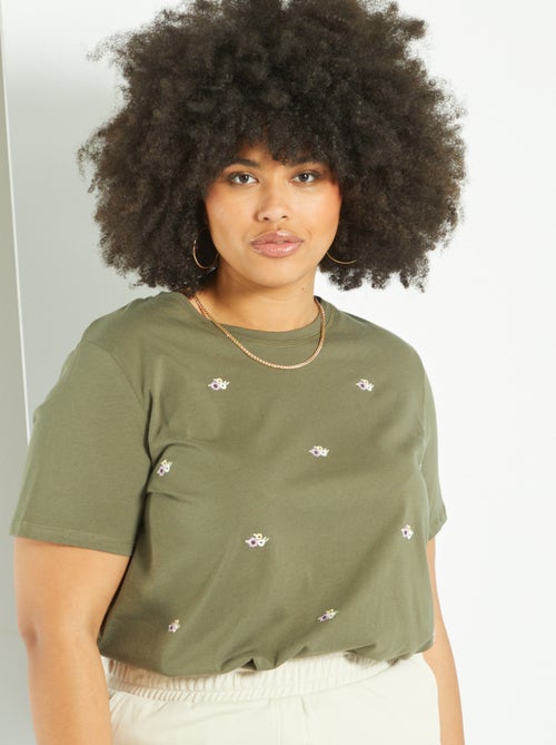 T-shirt 100% algodão - Kiabi
